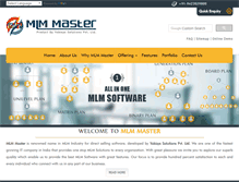 Tablet Screenshot of mlmsoftwarespune.com